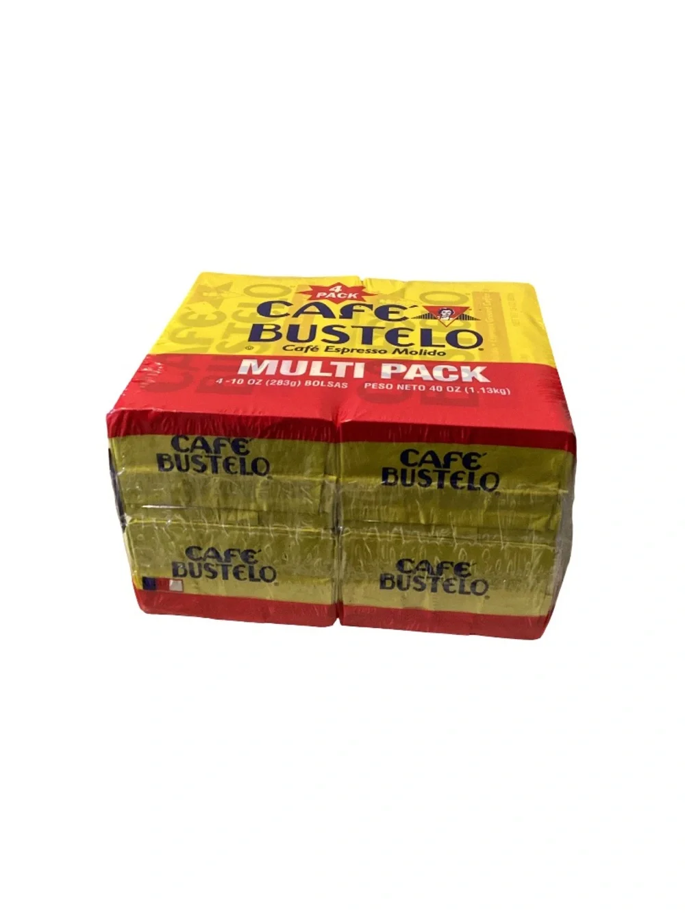 Café Bustelo Espresso Ground Coffee Multi Pack 4 x 10 oz Brick Bags 40 oz New